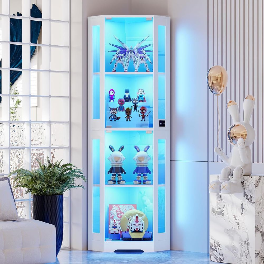 Glass Cabinet Display - Vitrine en verre de 65 pouces