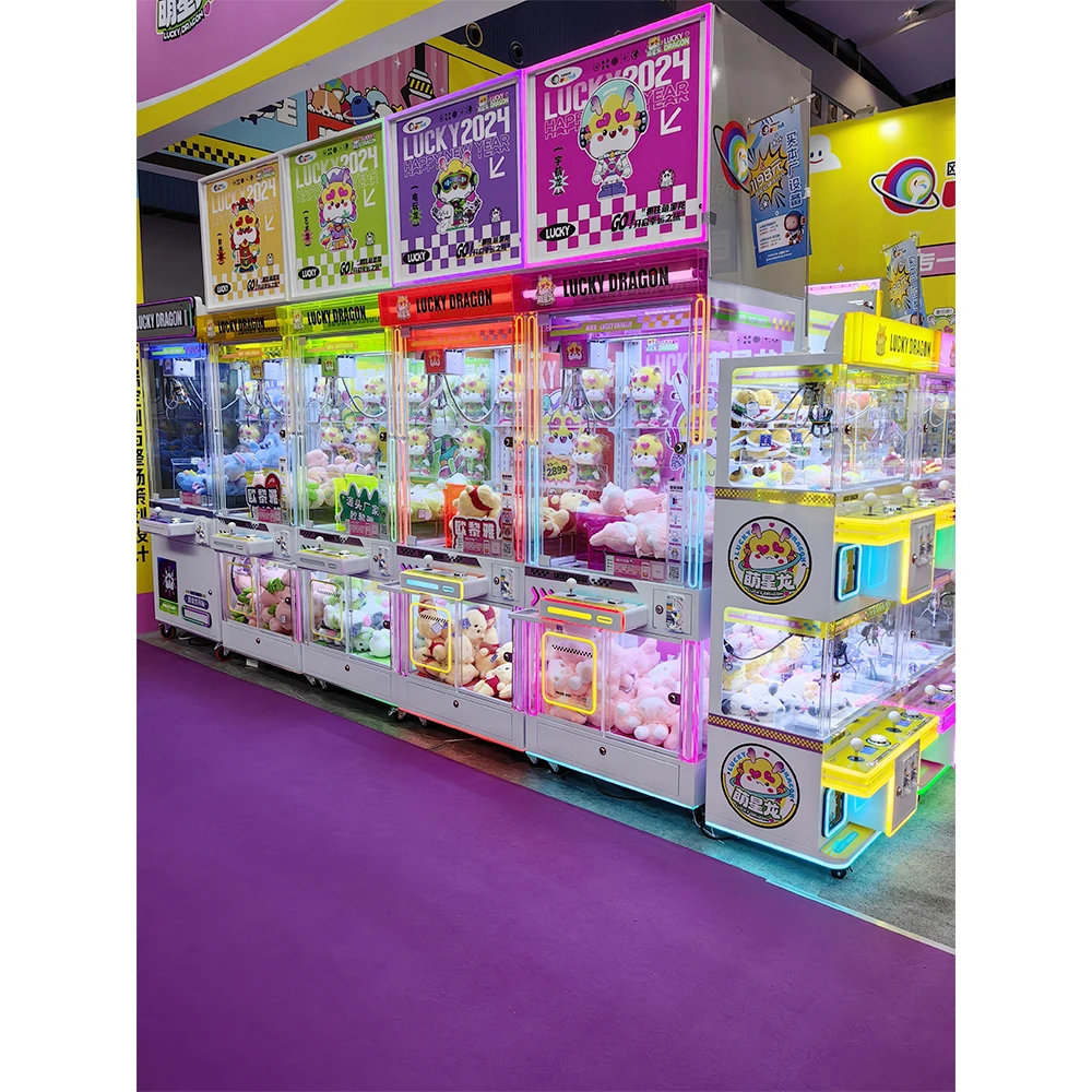 Arcade Prize Vending Machine - # Nouvelle Machine à griffes colorée,
