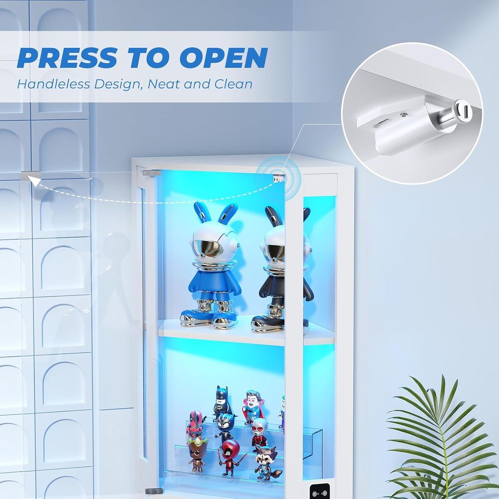 Vitrine en verre de 65 pouces  - Glass Cabinet Display avis et prix