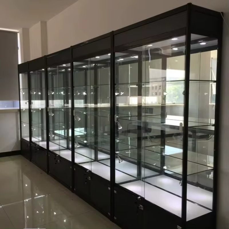 Vitrine de magasin de luxe en  - Glass Cabinet Display avis et prix